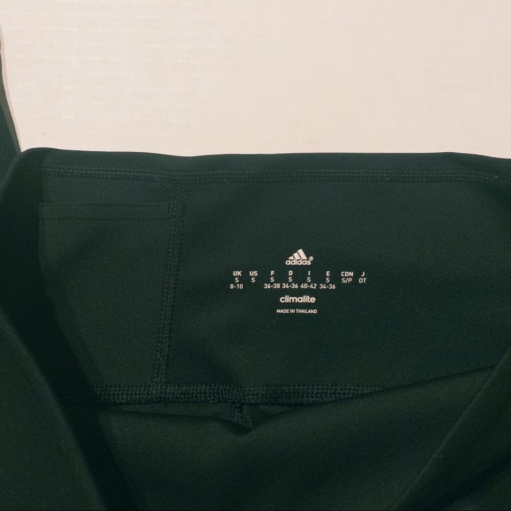 ☀️ Adidas Climalite Workout Leggings Pants - Picture 4 of 4